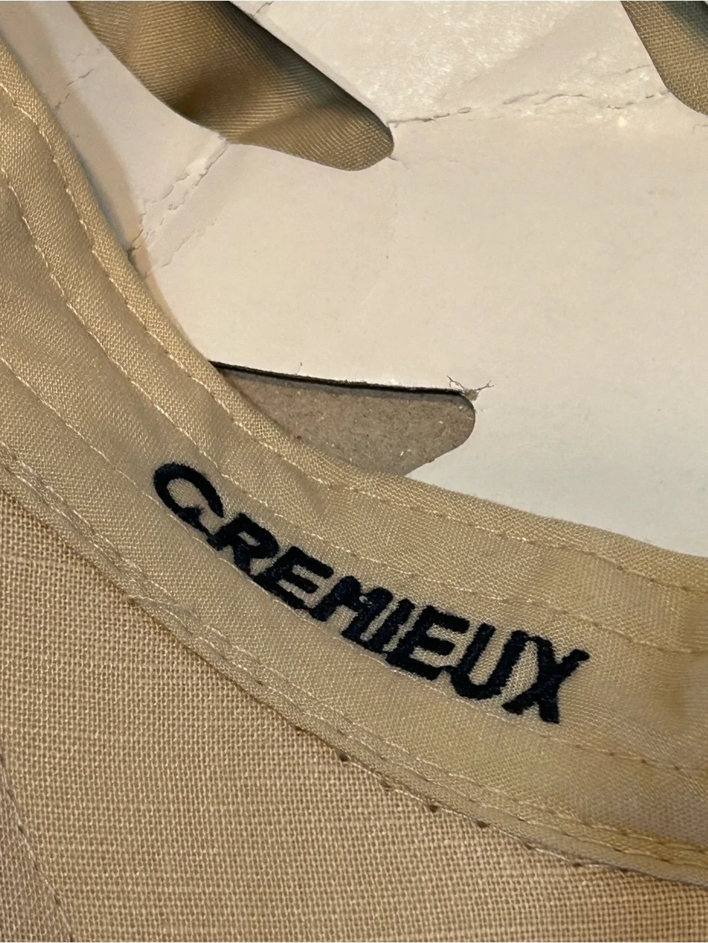 NWT Cremieux Collection men’s plaid cap